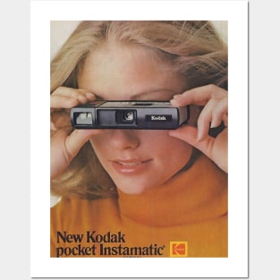 Kodak retro ad for the instamatic Posters and Art